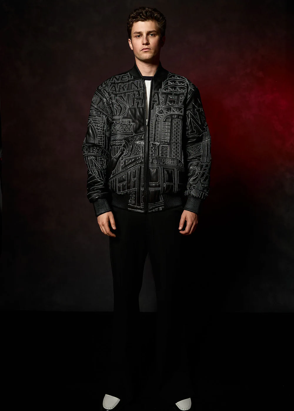 Pelle Pelle NYC Boro Quilted Black Jacket view 2