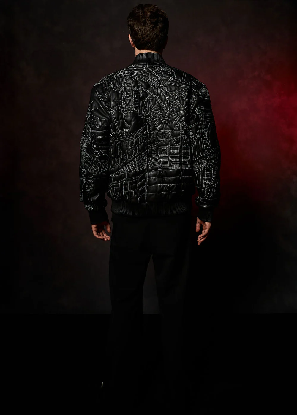 Pelle Pelle NYC Boro Quilted Black Jacket view 3