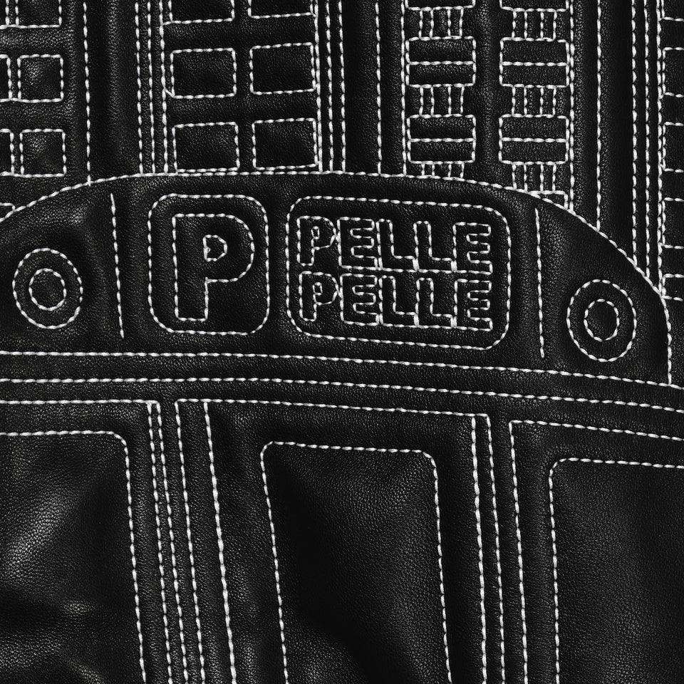 Pelle Pelle NYC Boro Quilted Black Jacket view 12