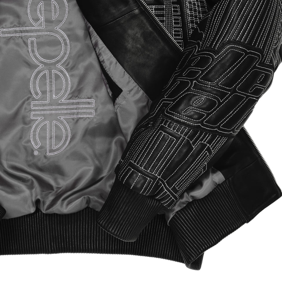 Pelle Pelle NYC Boro Quilted Black Jacket view 8