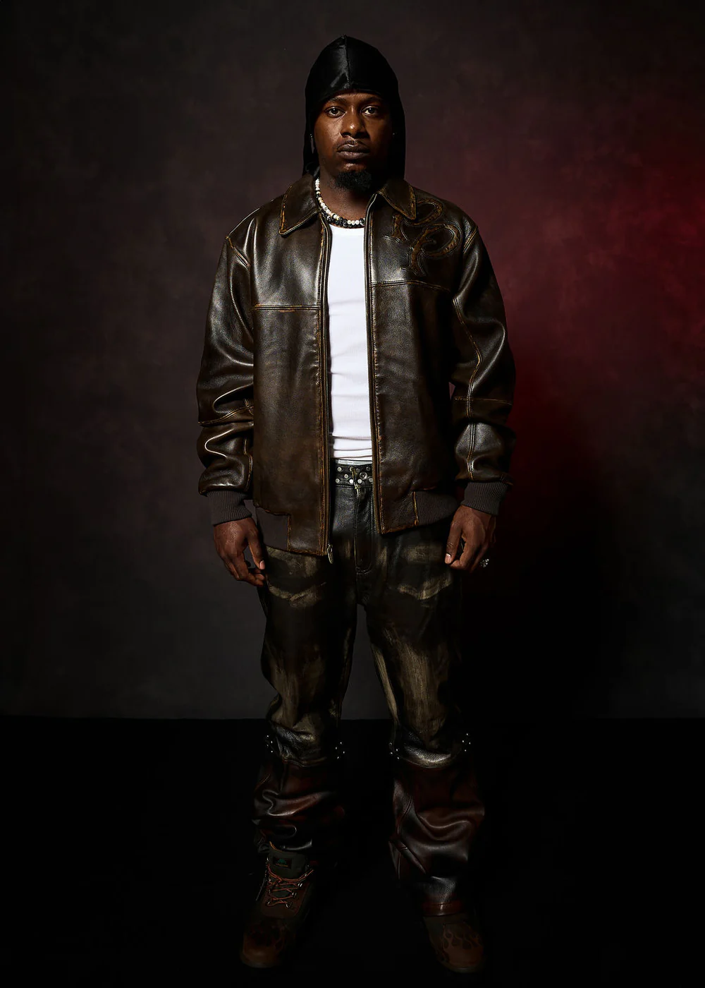 Two Tone Pelle Pelle Brown Jacket view 2