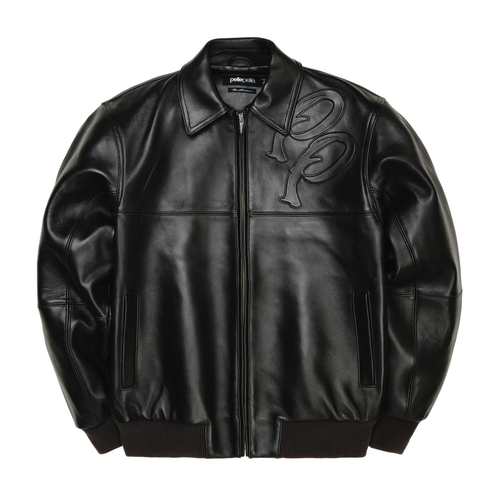 Two Tone Pelle Pelle Black Jacket