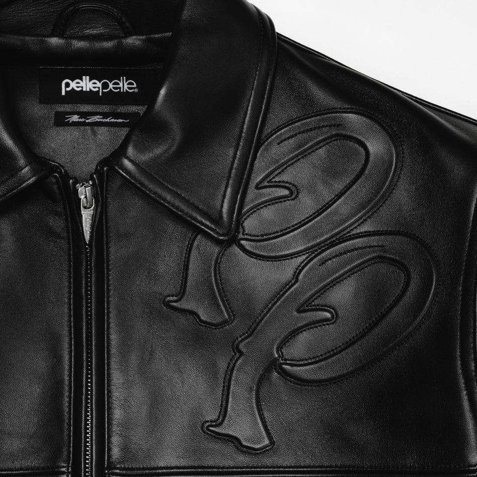 Two Tone Pelle Pelle Black Jacket view 6