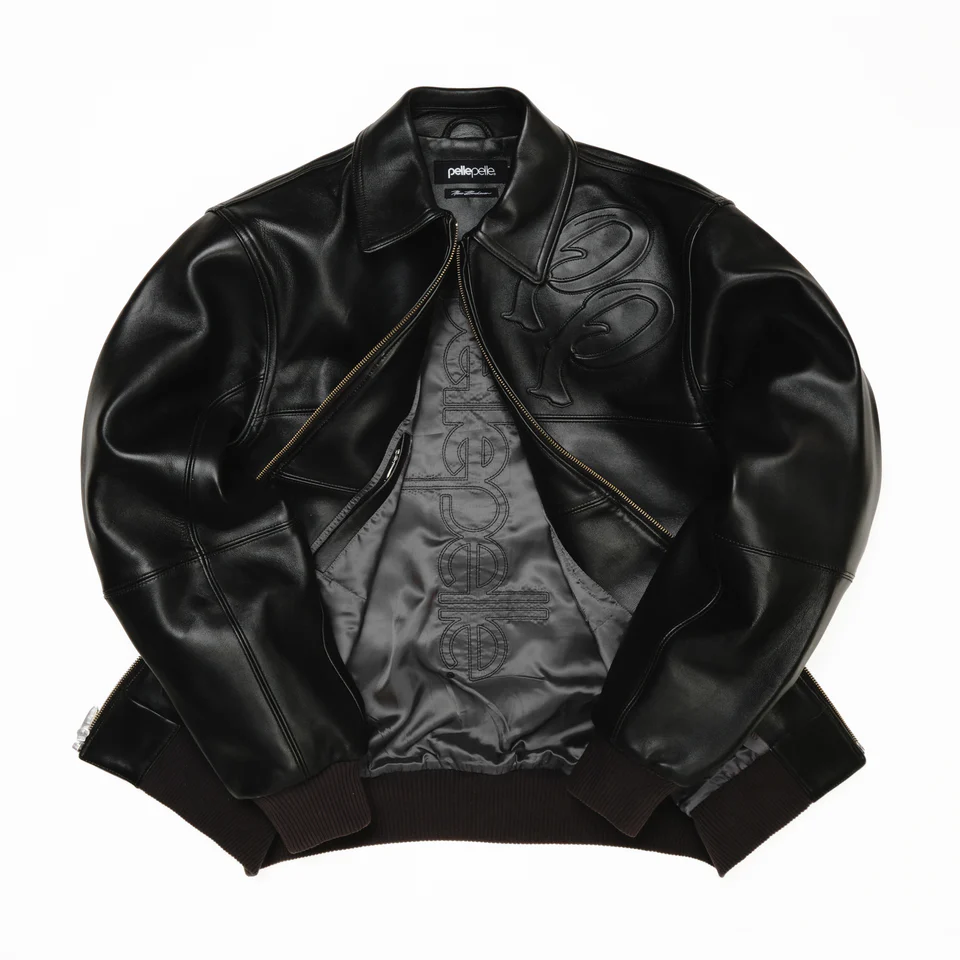 Two Tone Pelle Pelle Black Jacket view 3